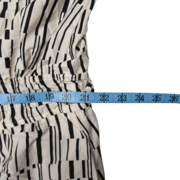 Anthropologie The Somerset Maxi Dress: Poplin Halter Edition Neutral Pattern 3X - Picture 9 of 14